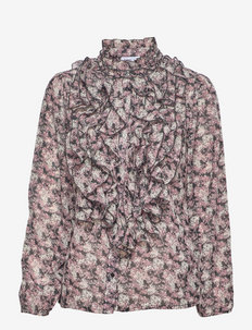 LiljaSZ LS Shirt - blouses met lange mouwen - antler brushed florals