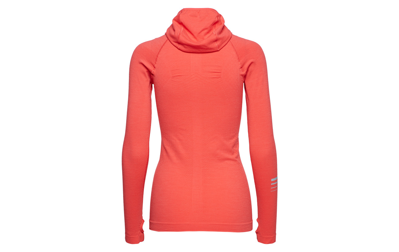 W Polyamide Laine Ls 54 Salomon Pro Lightning Elastane 2 Détails Hoodie 40 Seamless Équipement Hibiscus qHR7Iaw