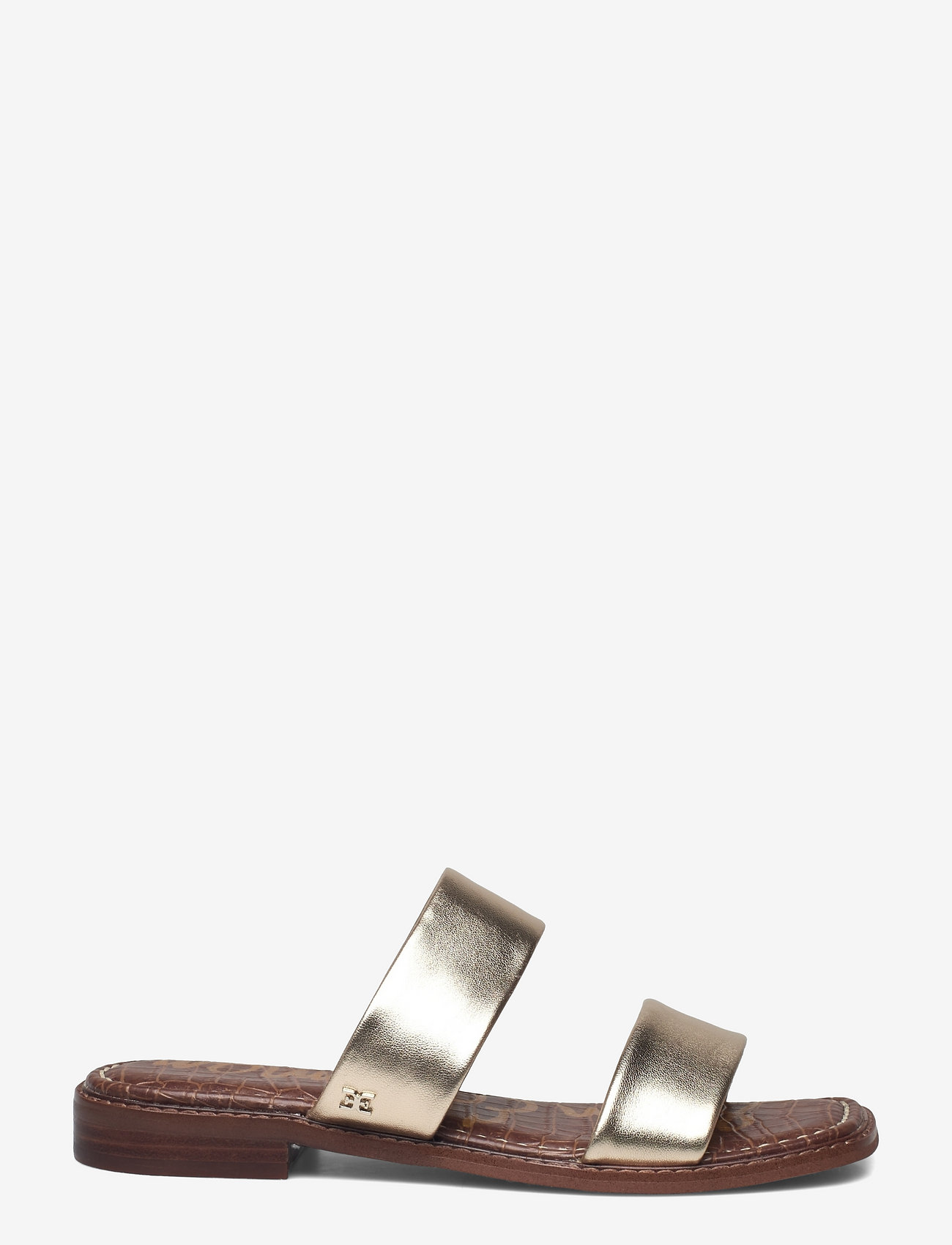 sam edelman gold flat sandals