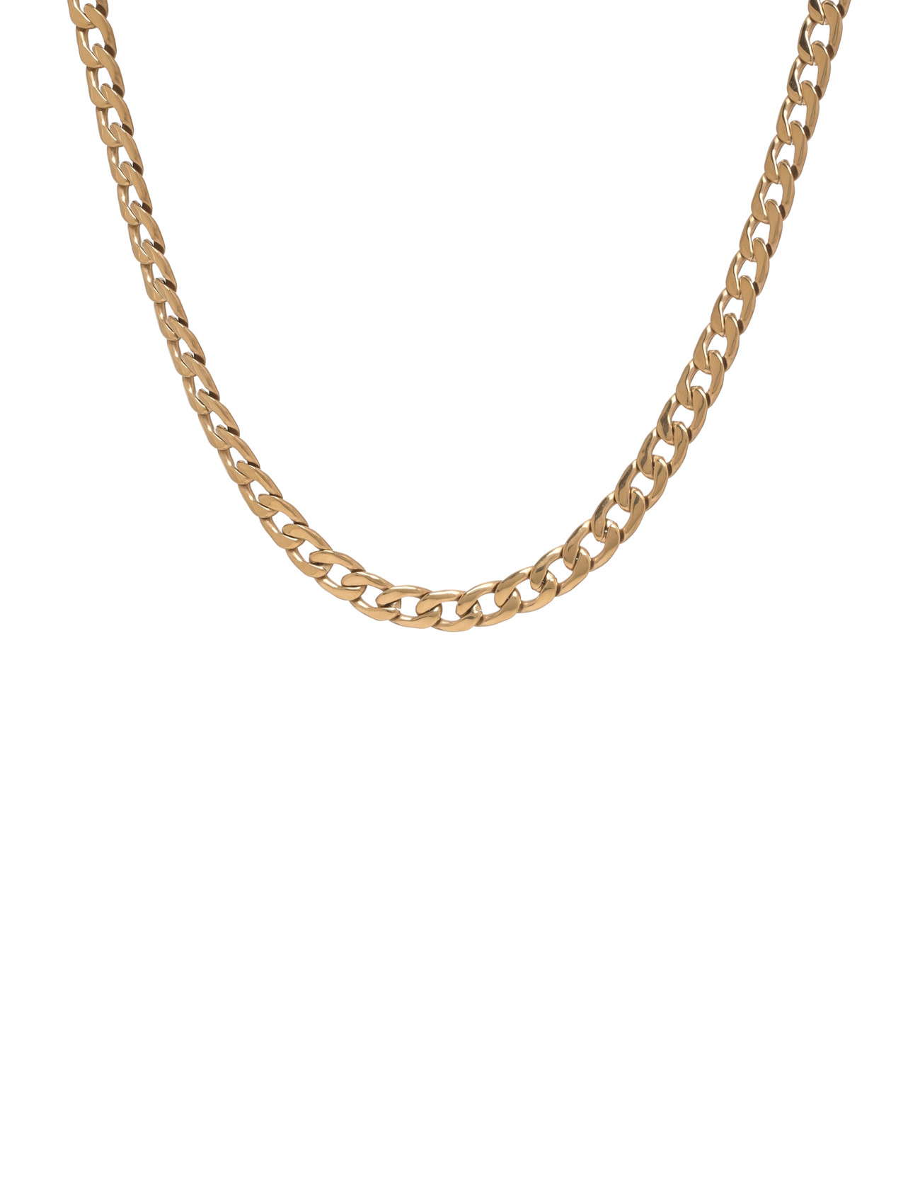 Samie Panzer - Necklace Gold-Plated, One Size, Gold, Smykker > Halskæder, Herre
