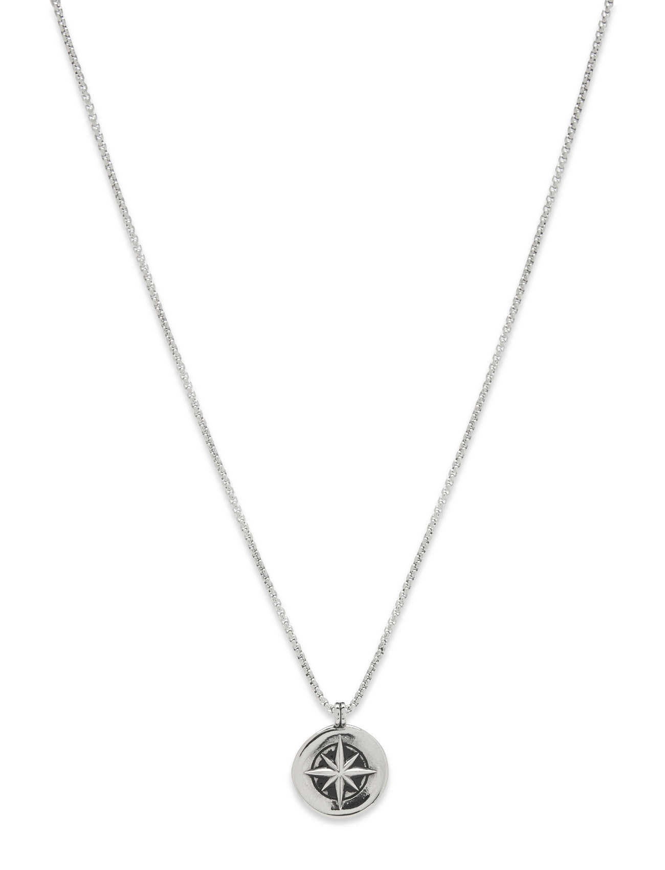Compass Necklace Silver Samie