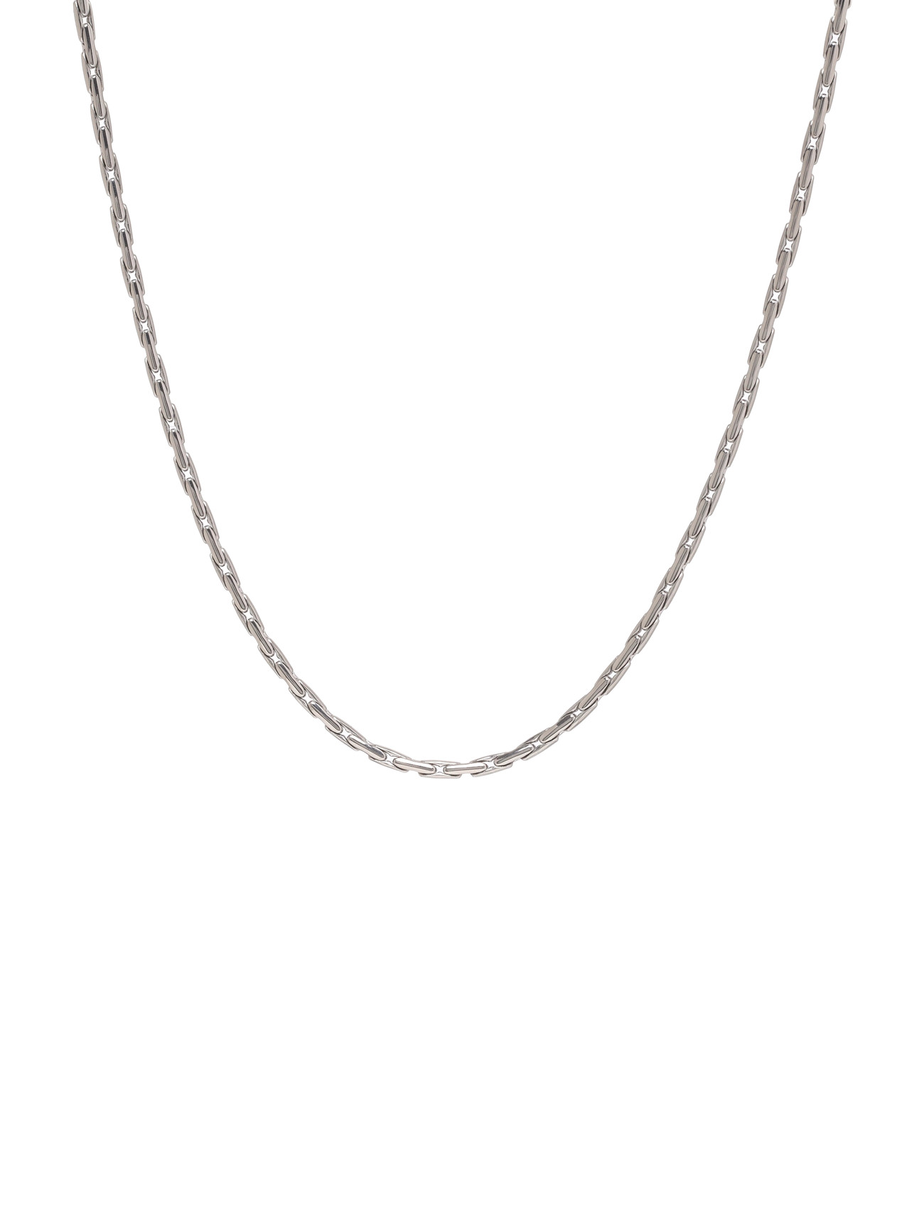 Samie Oscar - Necklace Steel, One Size, Silver, Smykker > Halskæder, Herre
