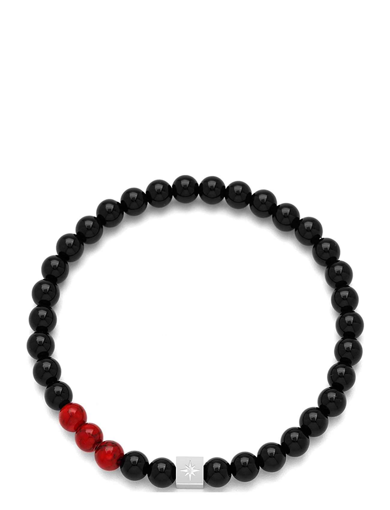 Nohr - Bracelet With Mix Beads Armband Smycken Black Samie
