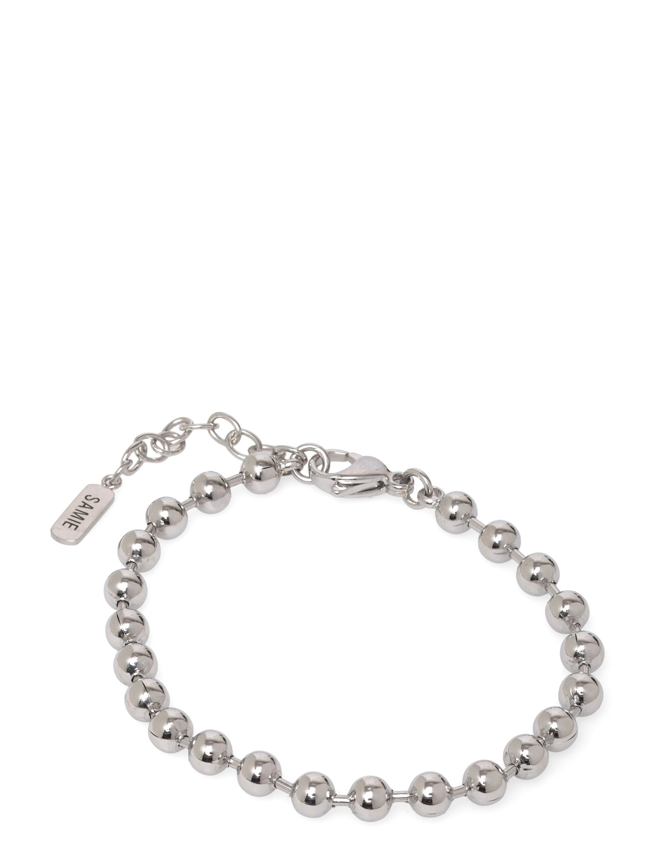 SAMIE Bead - Armband Steel Silber - One Size - Herren