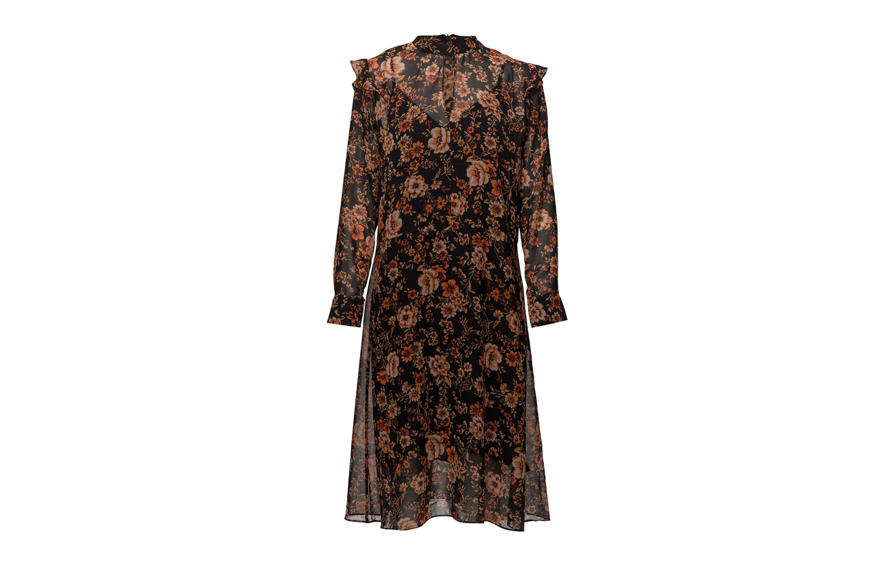 amp; Cavan Samsøe 9696 Aop Blossom Polyester Dress 100 Ls AzdwZF