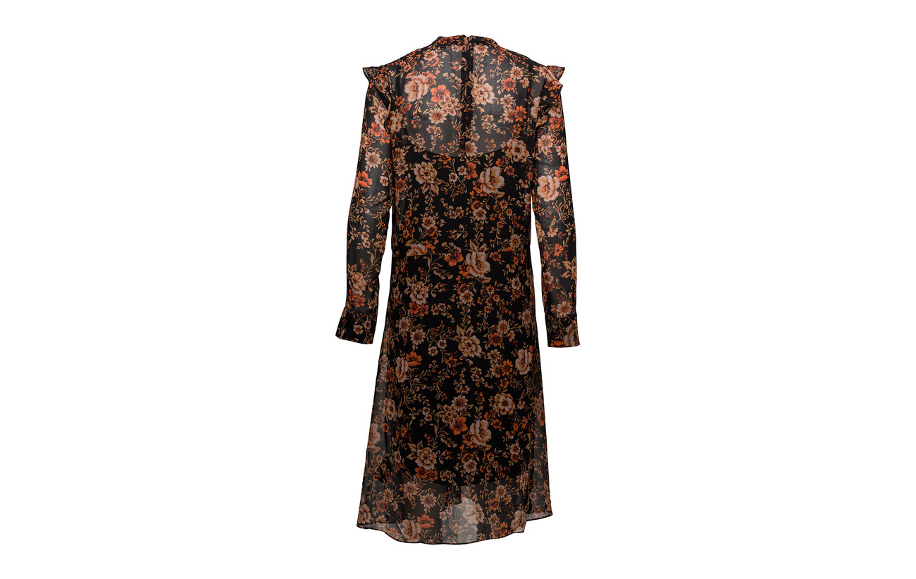 amp; Cavan Samsøe 9696 Aop Blossom Polyester Dress 100 Ls AzdwZF