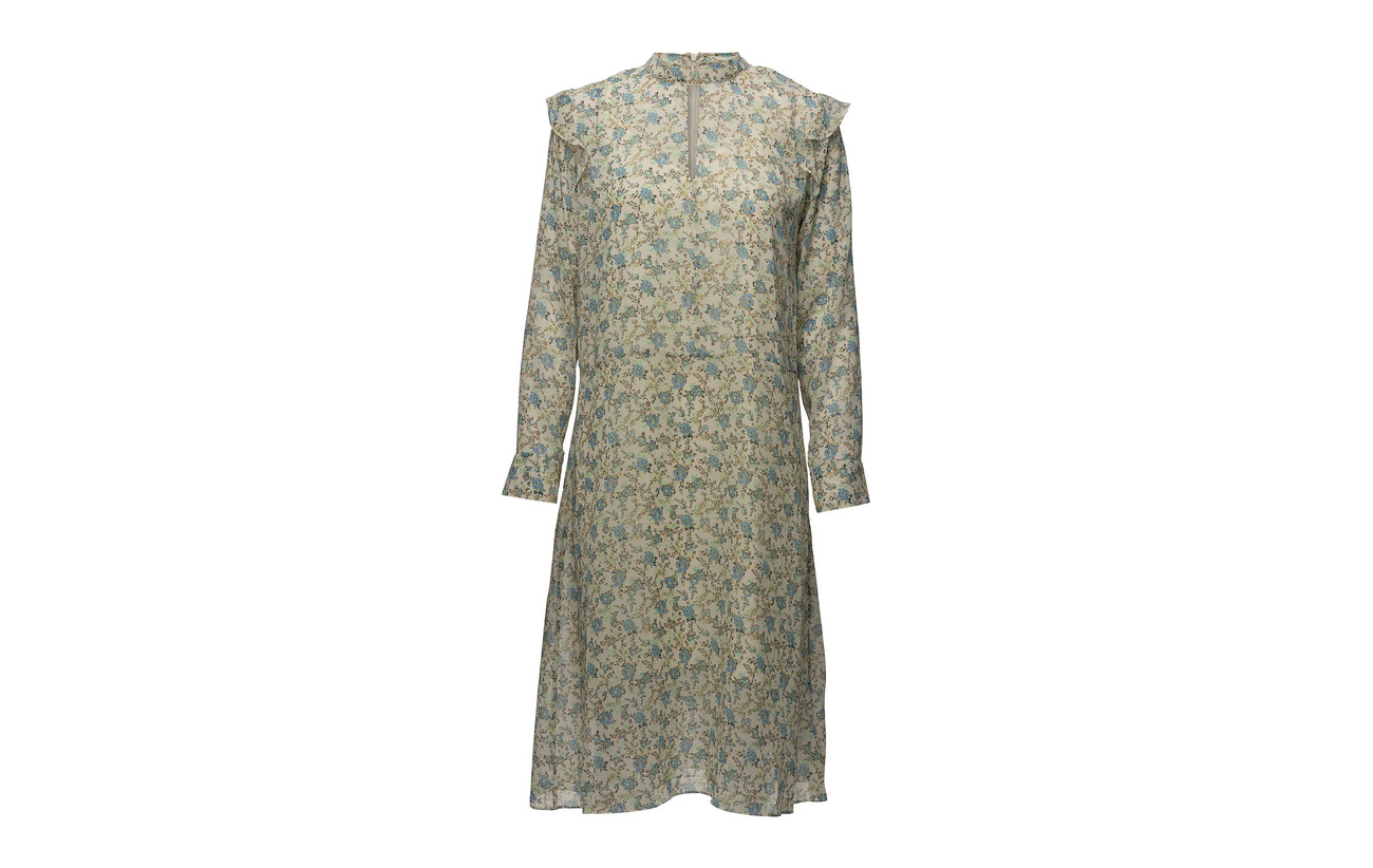 amp; Cavan Samsøe 9696 Aop Blossom Polyester Dress 100 Ls AzdwZF