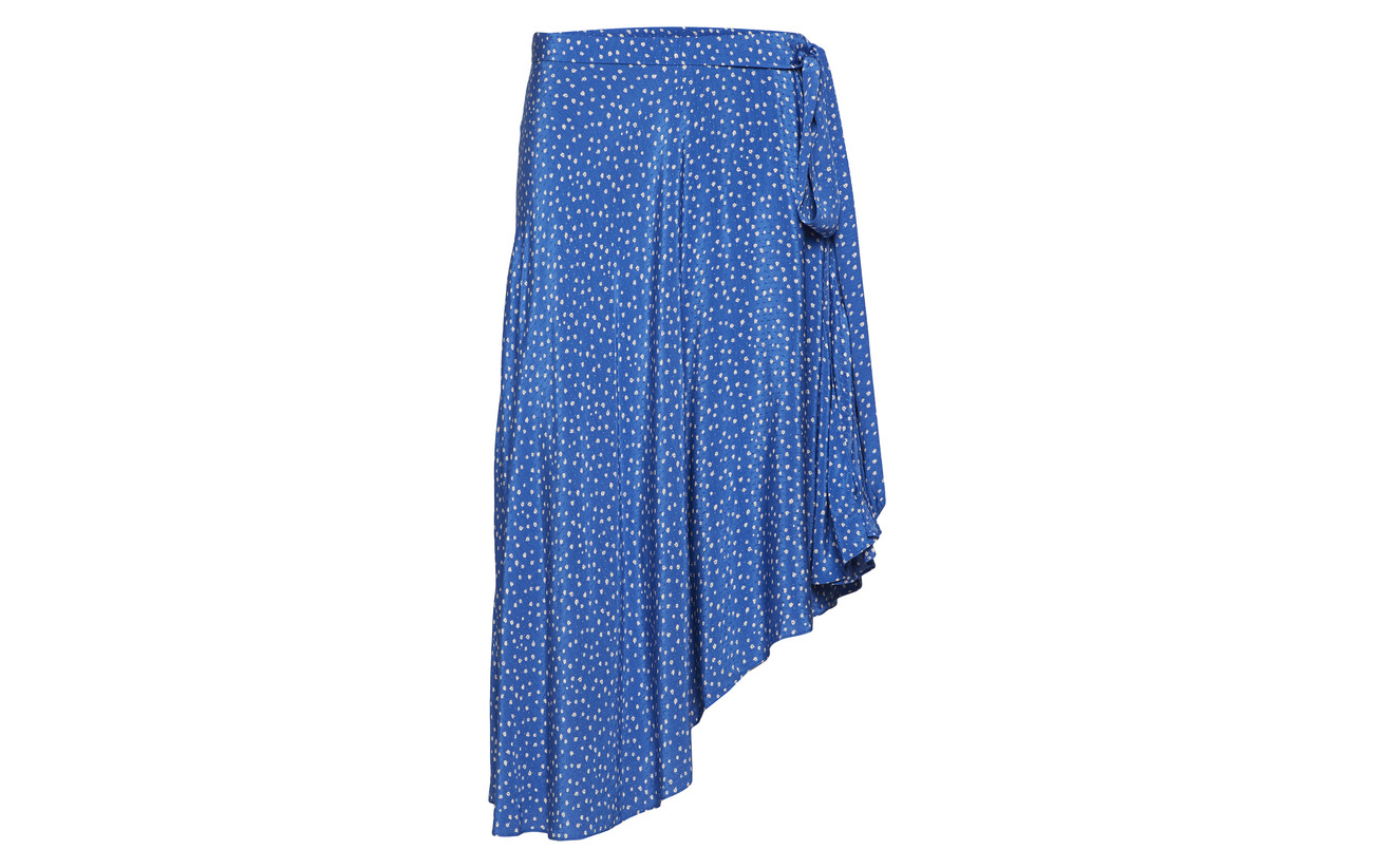 100 Aop Skirt 10458 Samsøe Viscose Azur Fleur L Chila amp; nqfPXP8I