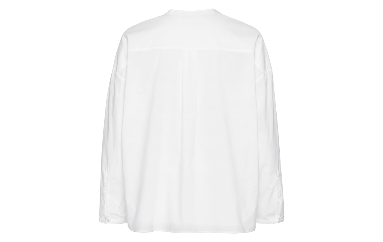 Shirt White Millet 100 Samsøe amp; Coton 10451 fxZqn16