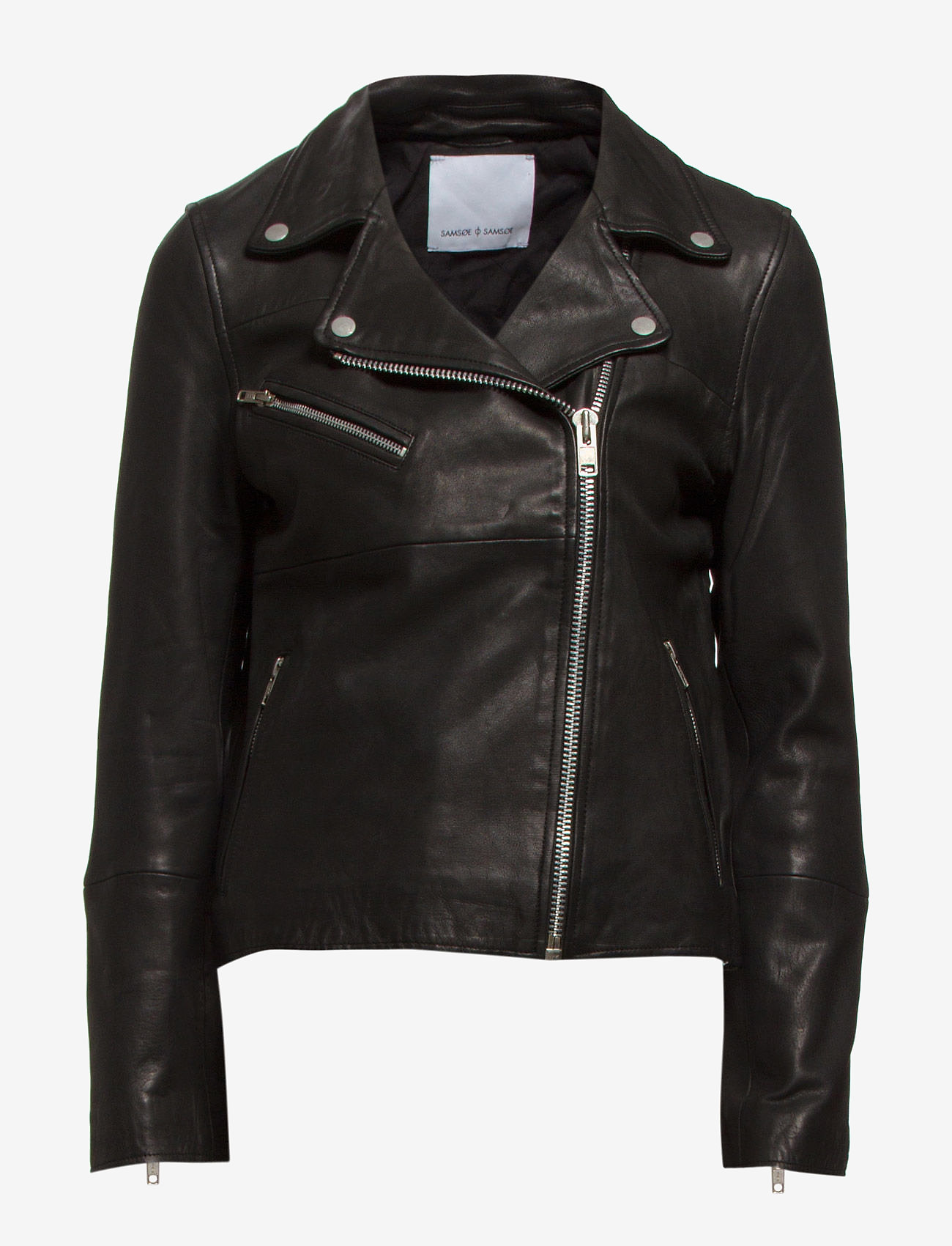 Tautou Jacket 2771 (Black) (3699 kr) Samsøe Samsøe Black Skinnjakke | Samsøe Samsøe | Skinnjakker | Miinto.no