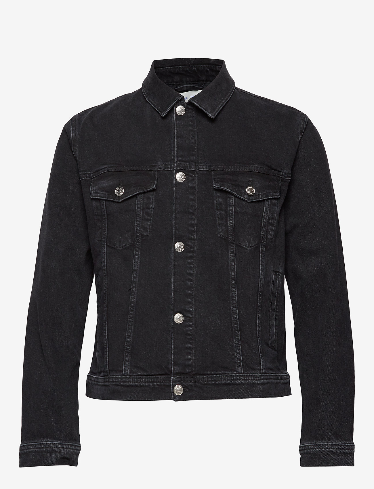 Samsøe Samsøe - Laust Jacket 11356 - unlined denim jackets - black rock - 0