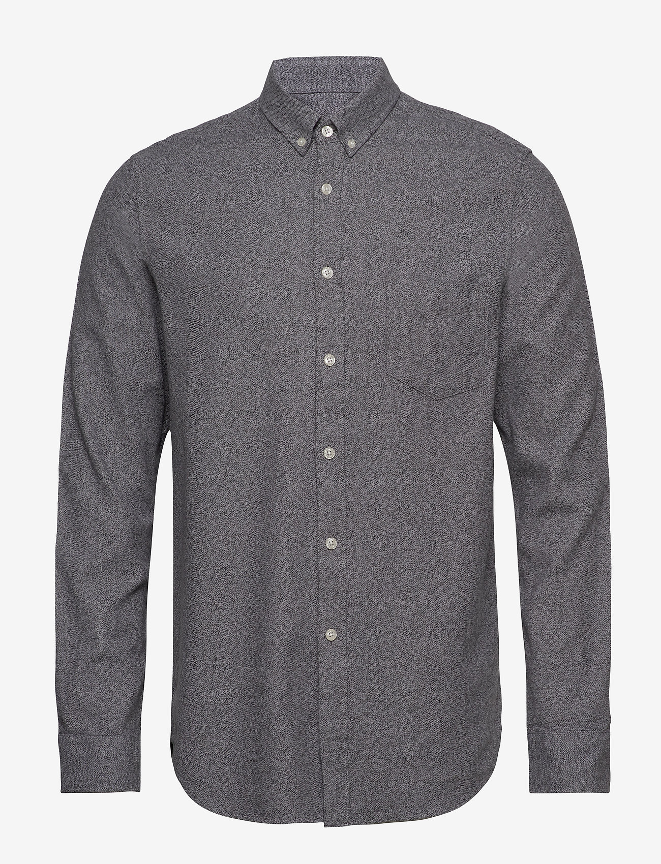 Samsøe Samsøe - Liam BA shirt 11245 - podstawowe koszulki - grey mel. - 0