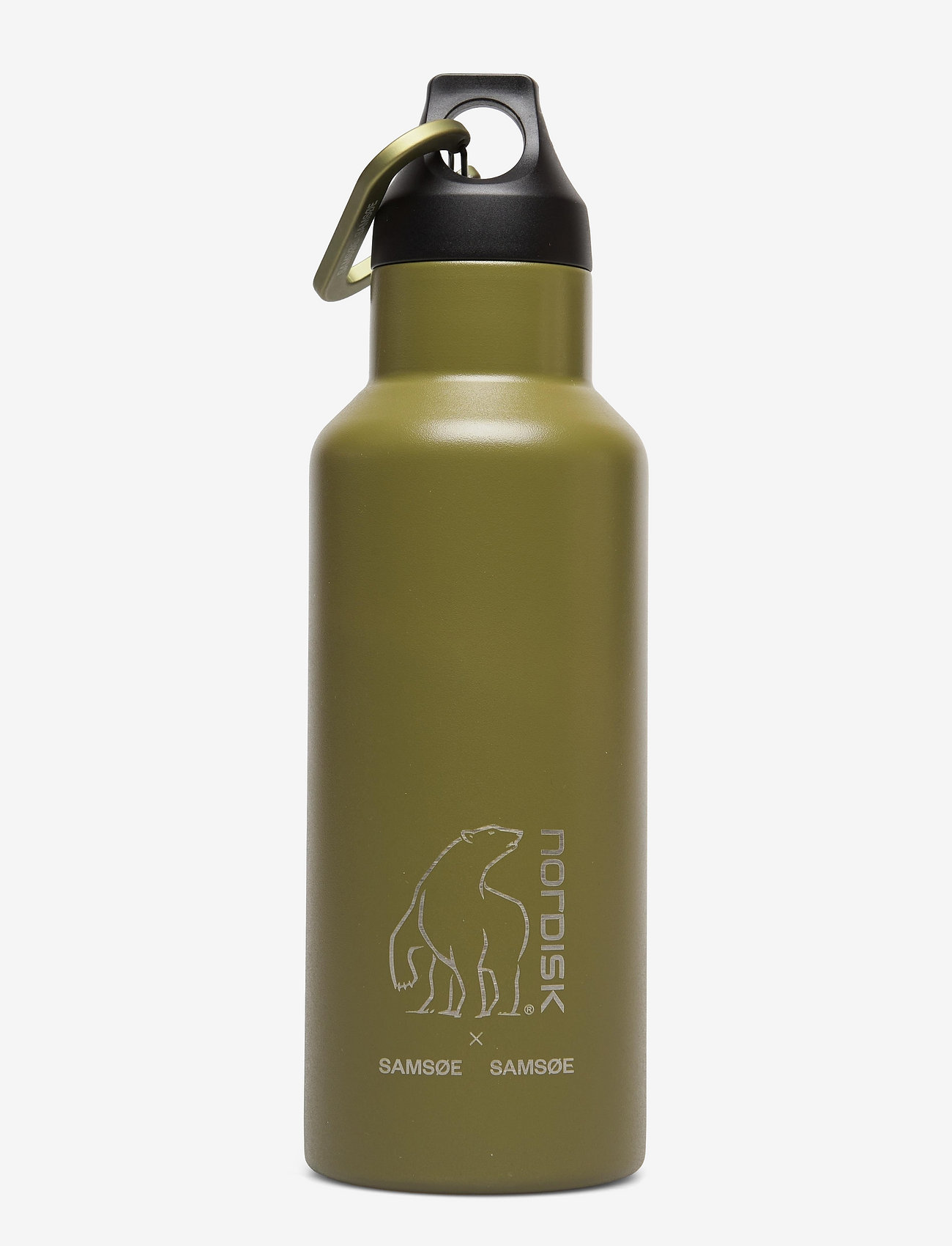 Samsøe Samsøe - Nordisk Drinking Bottle 500ML - butelki na wodę i butelki szklane - covert green - 0