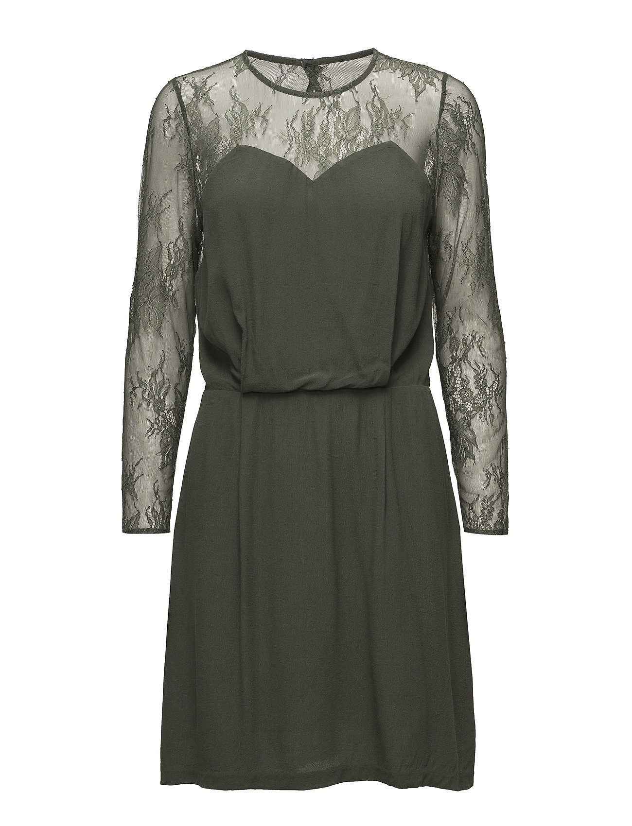 Willow S Ls Dress 10056 Korte Jurk Groen Samsoe samsoe samsoe kopen in de aanbieding