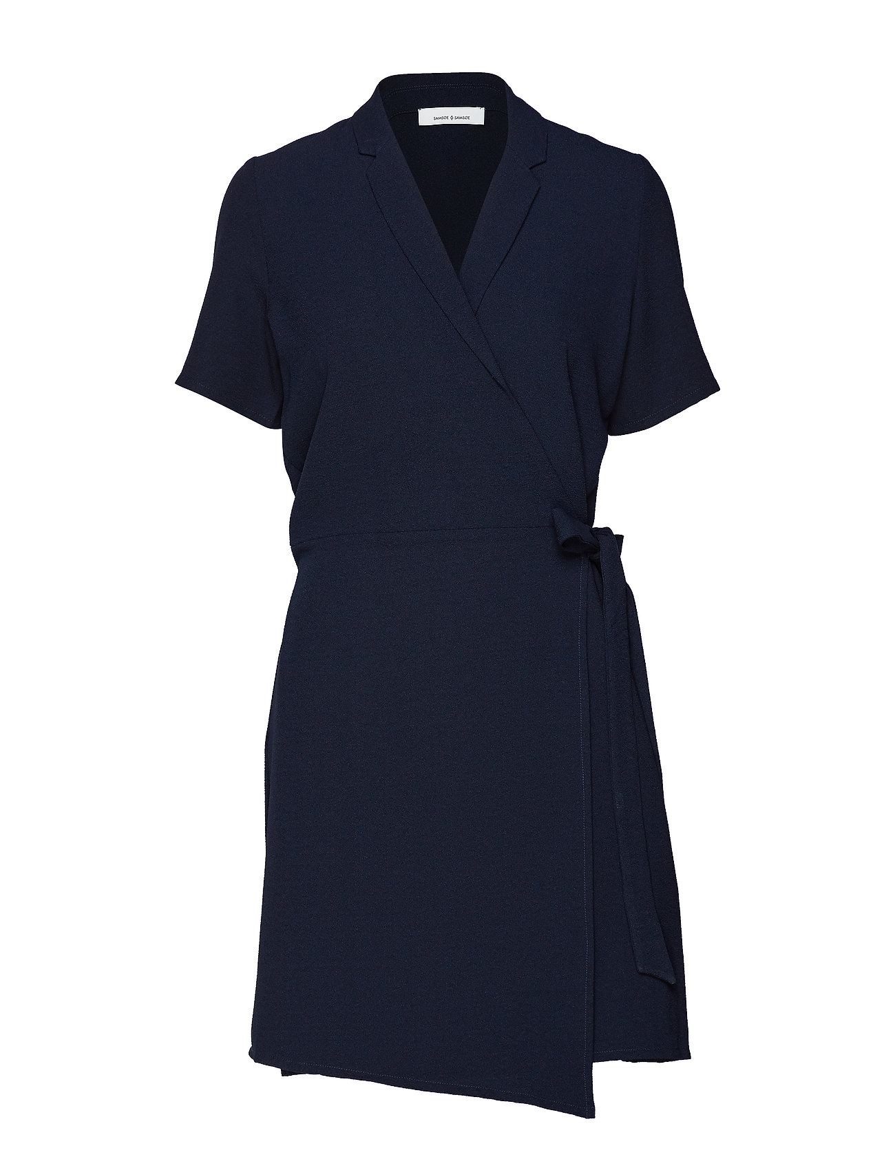 Evette Ss Dress 10224 Korte Jurk Blauw Samsoe samsoe samsoe kopen in de aanbieding
