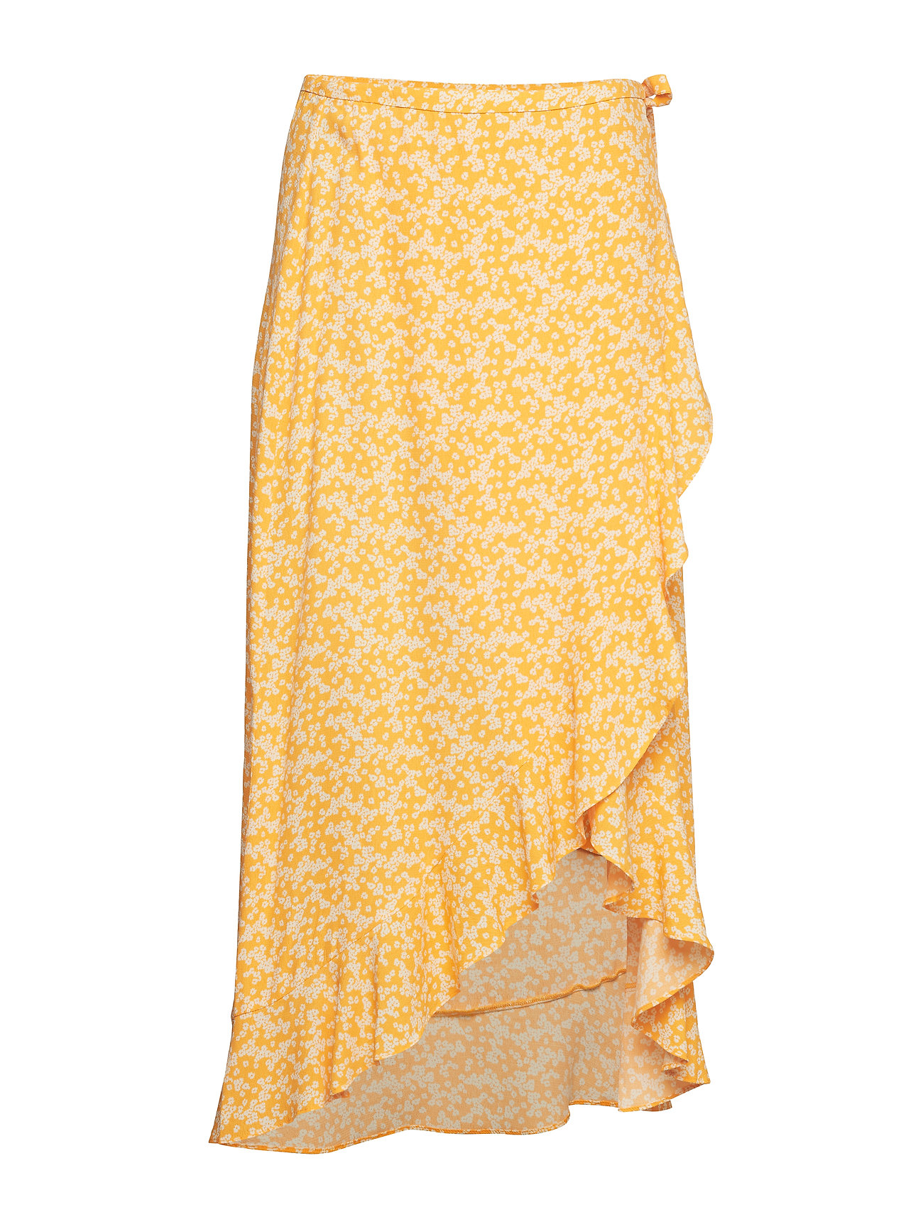 Limon L Wrap Skirt Aop 6515 Knælang Nederdel Gul SAMSØE & SAMSØE Limon L Wrap Skirt Aop 6515 Knælang Nederdel Gul SAMSØE & SAMSØE