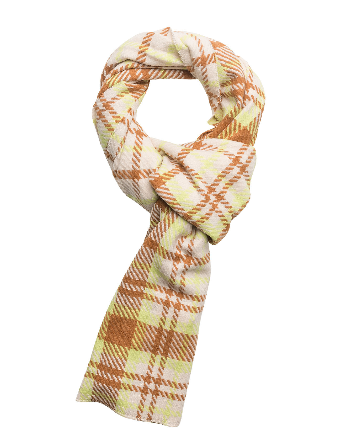 Accola Long Scarf 2862 Sjaal Creme Samsoe samsoe samsoe kopen in de aanbieding