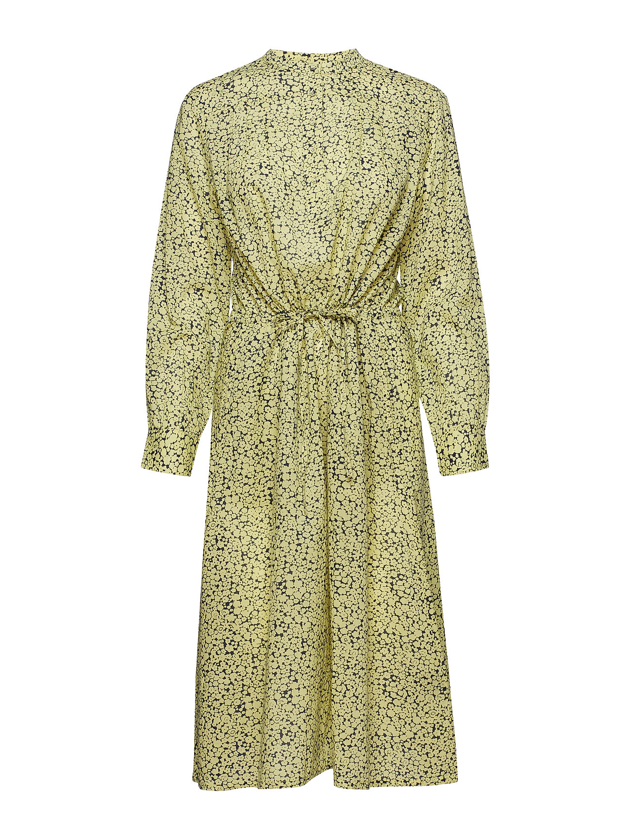 Ira Ls Dress Aop 10761 Jurk Knielengte Geel Samsoe samsoe samsoe kopen in de aanbieding