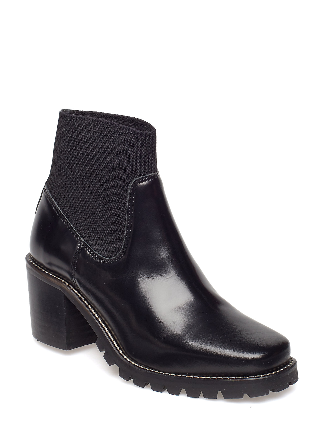 Donia Boot 9648 Ankle Boots Met Hak Zwart Samsoe samsoe samsoe kopen in de aanbieding Donia Boot 9648 Ankle Boots Met Hak Zwart Samsoe samsoe samsoe kopen in de aanbieding