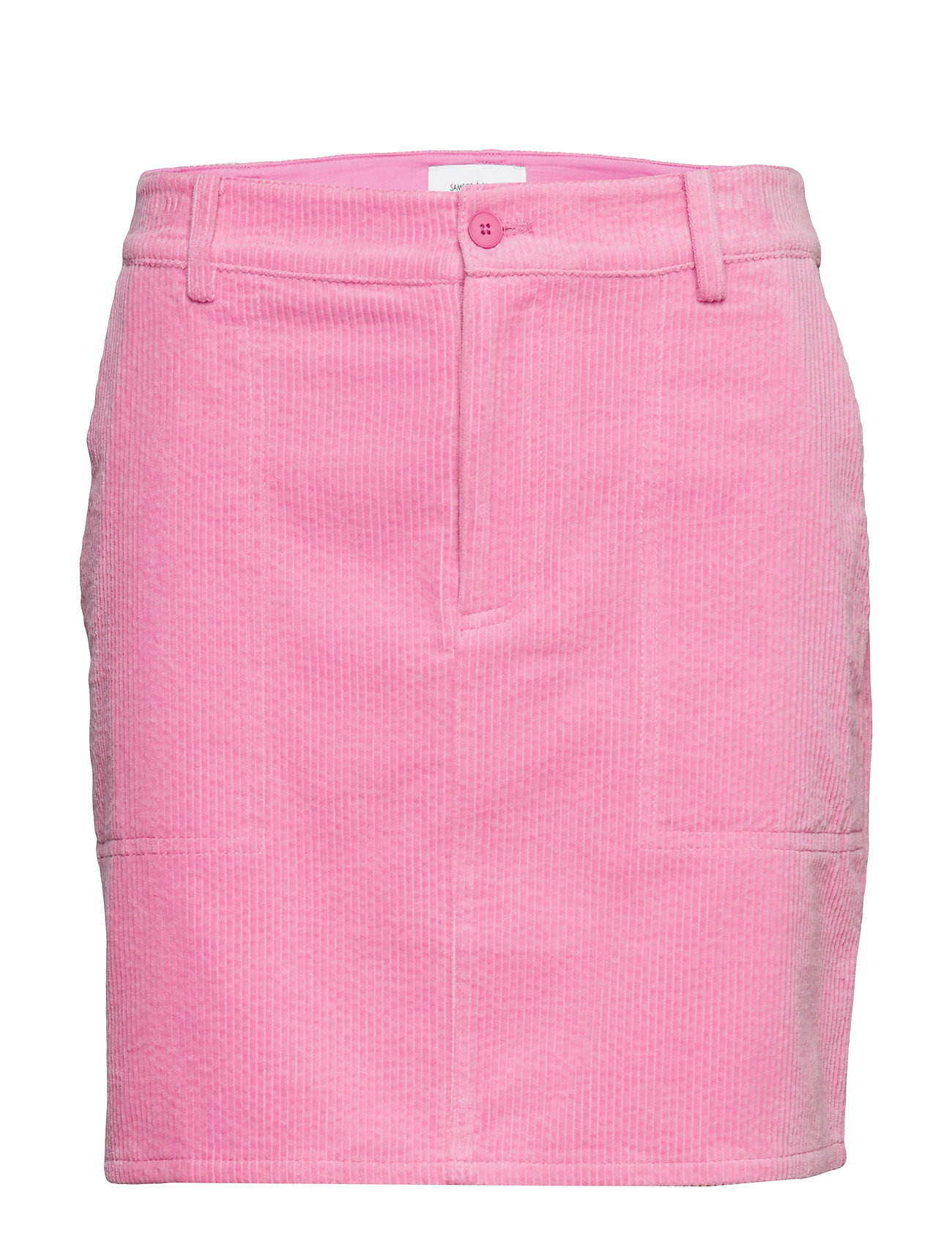 Samsøe Kelly Skirt 11153 Kort Kjol Rosa [Color: BUBBLE GUM PINK ][Sex: Women ][Sizes: XS,S,M ]