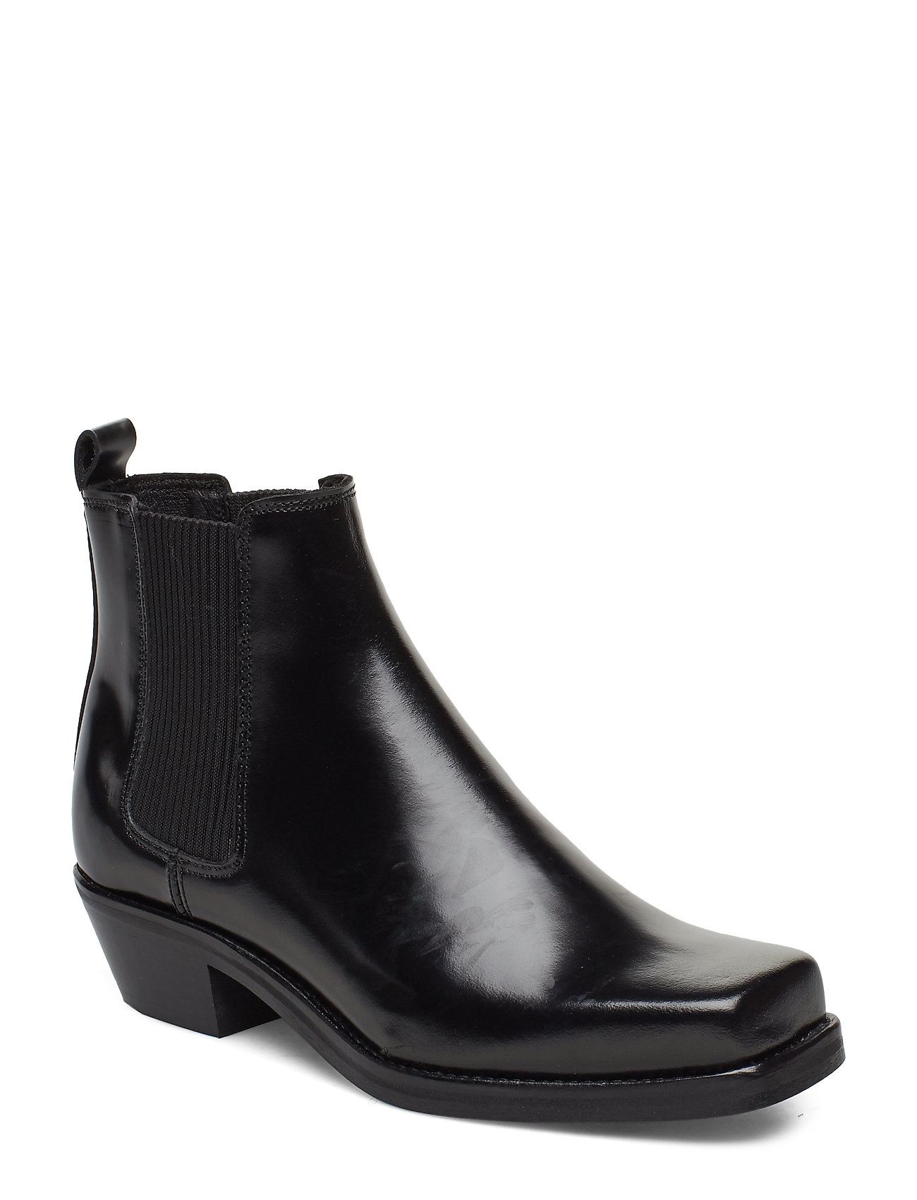 Samsøe Alysia Boot 9648 Shoes Boots Ankle - Heel Svart [Color: BLACK ][Sex: Women ][Sizes: 37,38 ]