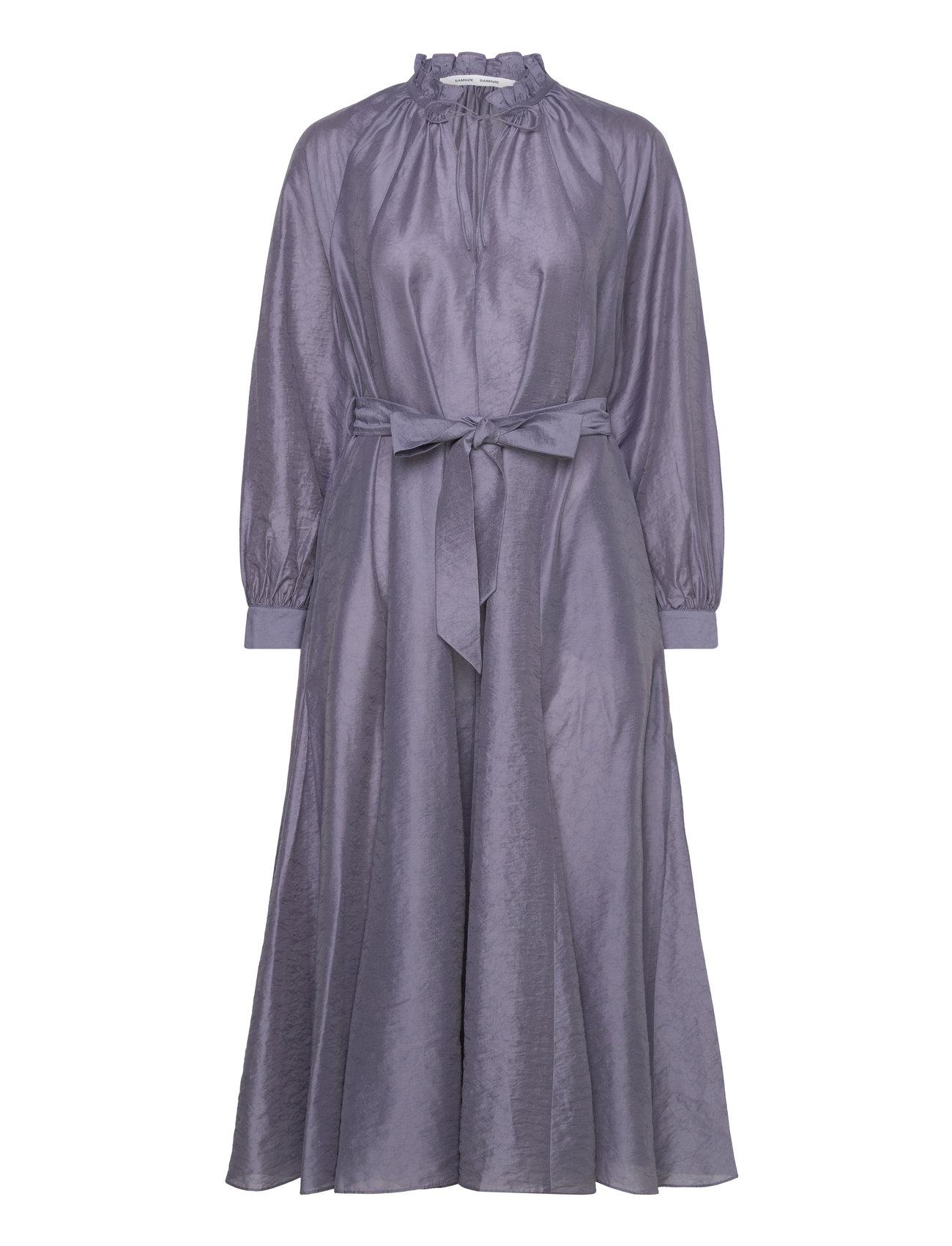 Karookhi Long Dress 14641 Knelang Kjole Blue Samsøe Samsøe