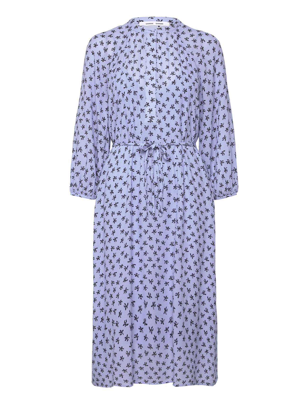 Saselma Dress 15154 Knelang Kjole Blue Samsøe Samsøe
