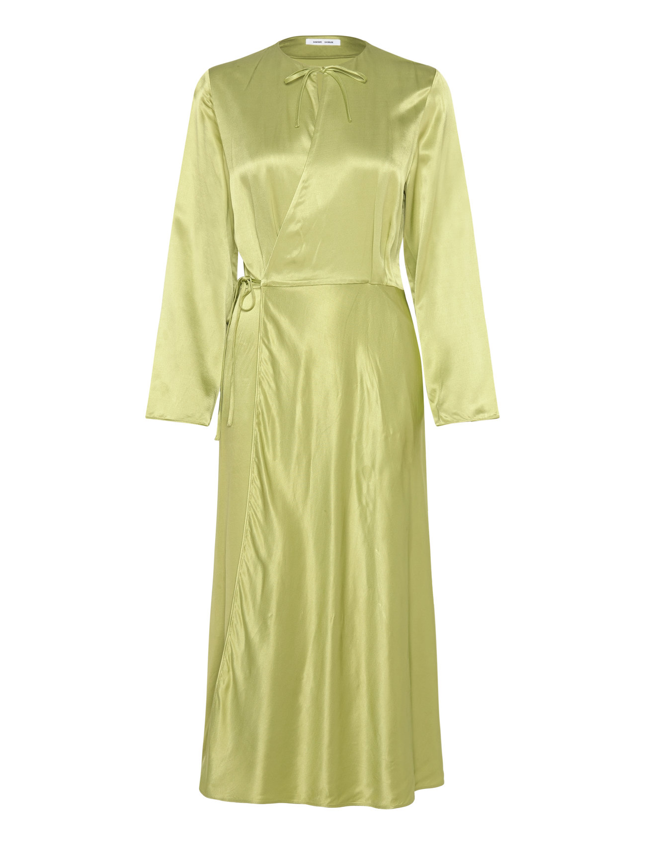 Sahilda Dress 14903 Knelang Kjole Green Samsøe Samsøe