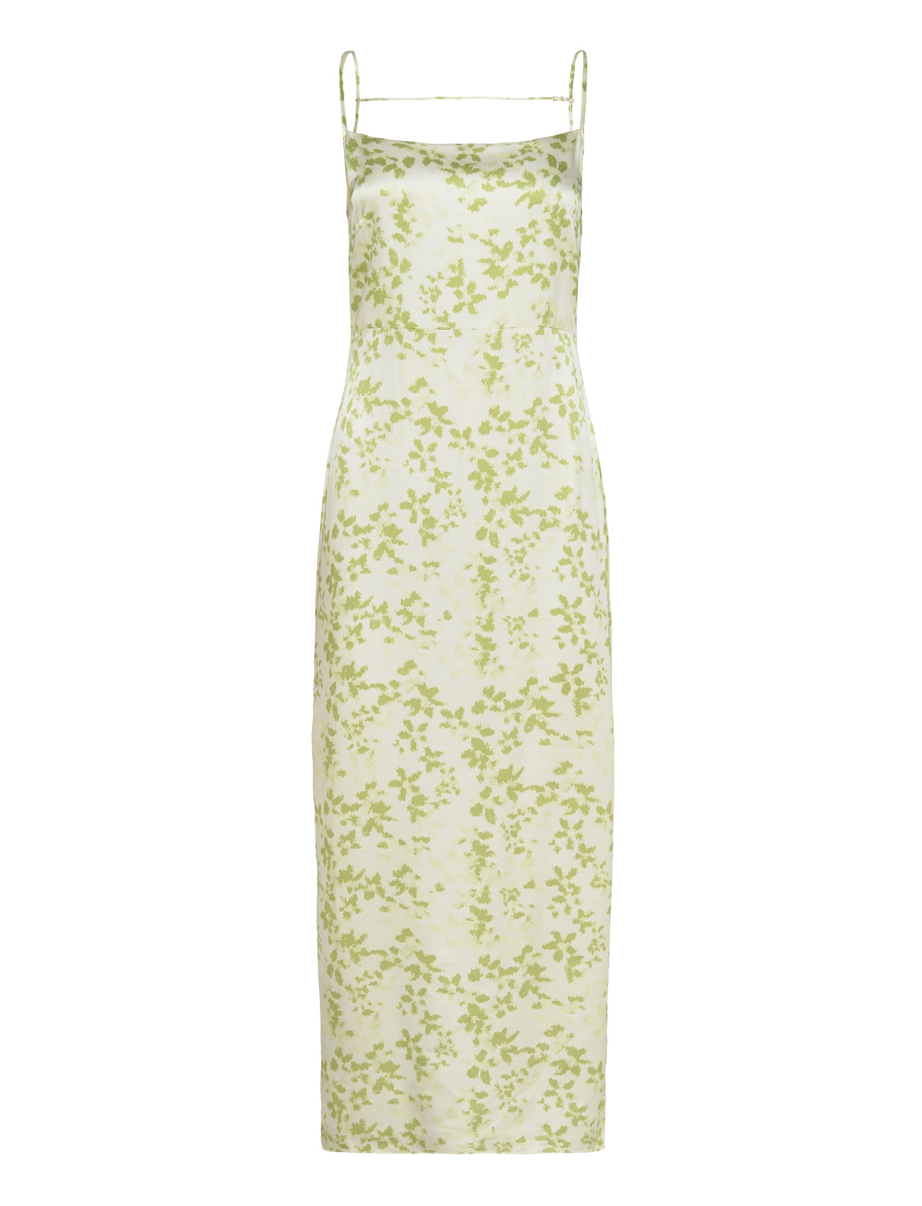 Sasage Dress 14903 Knelang Kjole Green Samsøe Samsøe