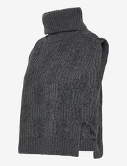 Samsøe Samsøe - Keiko turtle scarf 11250 - down- & padded jackets - dark grey mel. - 2