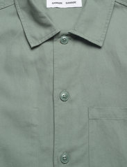 Samsøe Samsøe - Ruffo JC shirt 11382 - overshirts - green milieu - 2