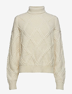 Bennie turtleneck 11142 - WHITE ASPARAGUS