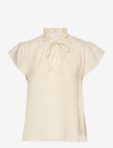Karookh blouse 12771 - bluzki z krótkim rękawem - angora