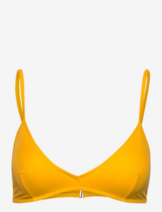 Farfetch Women Sport & Swimwear Swimwear Bikinis Triangle Bikinis Triangle top bikini set Yellow 