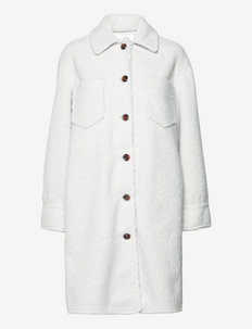 Diora overshirt 13190 - vinterkåper - whisper white