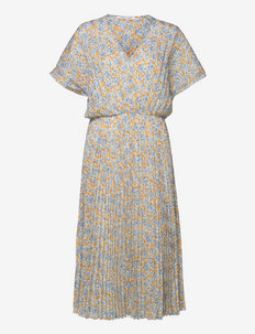 Andorothe dress aop 14018 - sukienki letnie - apricot blossom