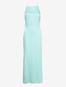 Linea long dress 12887 - maxi sukienki - iced aqua