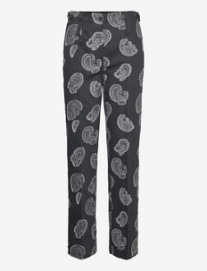 Gaia np trousers 14474 - broeken met rechte pijp - paisley denim