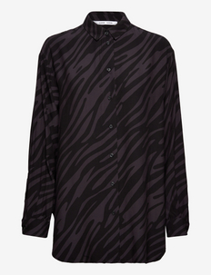 Alfrida shirt 14201 - overhemden met lange mouwen - tiger grey