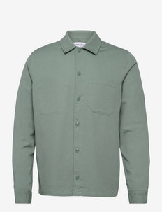 Ruffo JC shirt 11382 - overshirts - green milieu