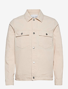 Ver jacket 13119 - kurtki jeansowe bez podszewki - clear cream