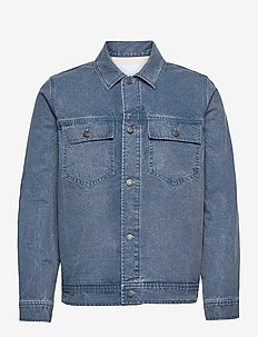 Ver jacket 13119 - kurtki jeansowe bez podszewki - sky captain