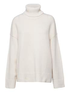 Fashion Sweaters Samsøe & samsøe Sams\u00f8e & sams\u00f8e Fine Knit Jumper white casual look 