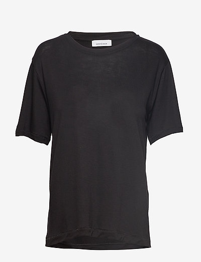 Uta ss 10172 - t-shirt & tops - black