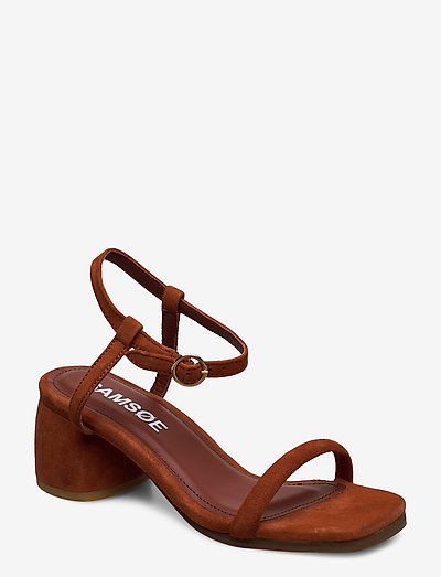Nozina heel 025 - høyhælte sandaler - picante