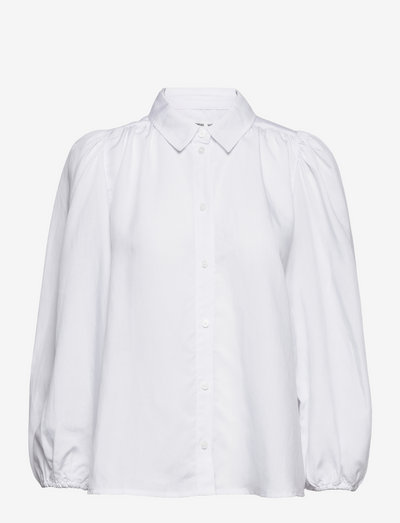 Mejsa shirt 12771 - langermede skjorter - bright white