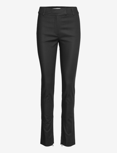 Elisa trousers 14221 - raka byxor - black