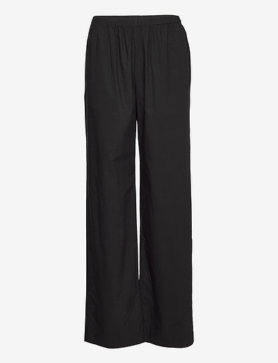 Sandra trousers 14319 - wide leg trousers - black bean