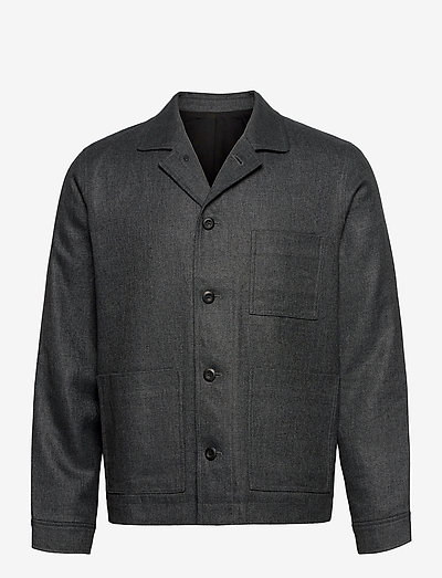 New worker jacket 12973 - overshirts - gunmetal mel.