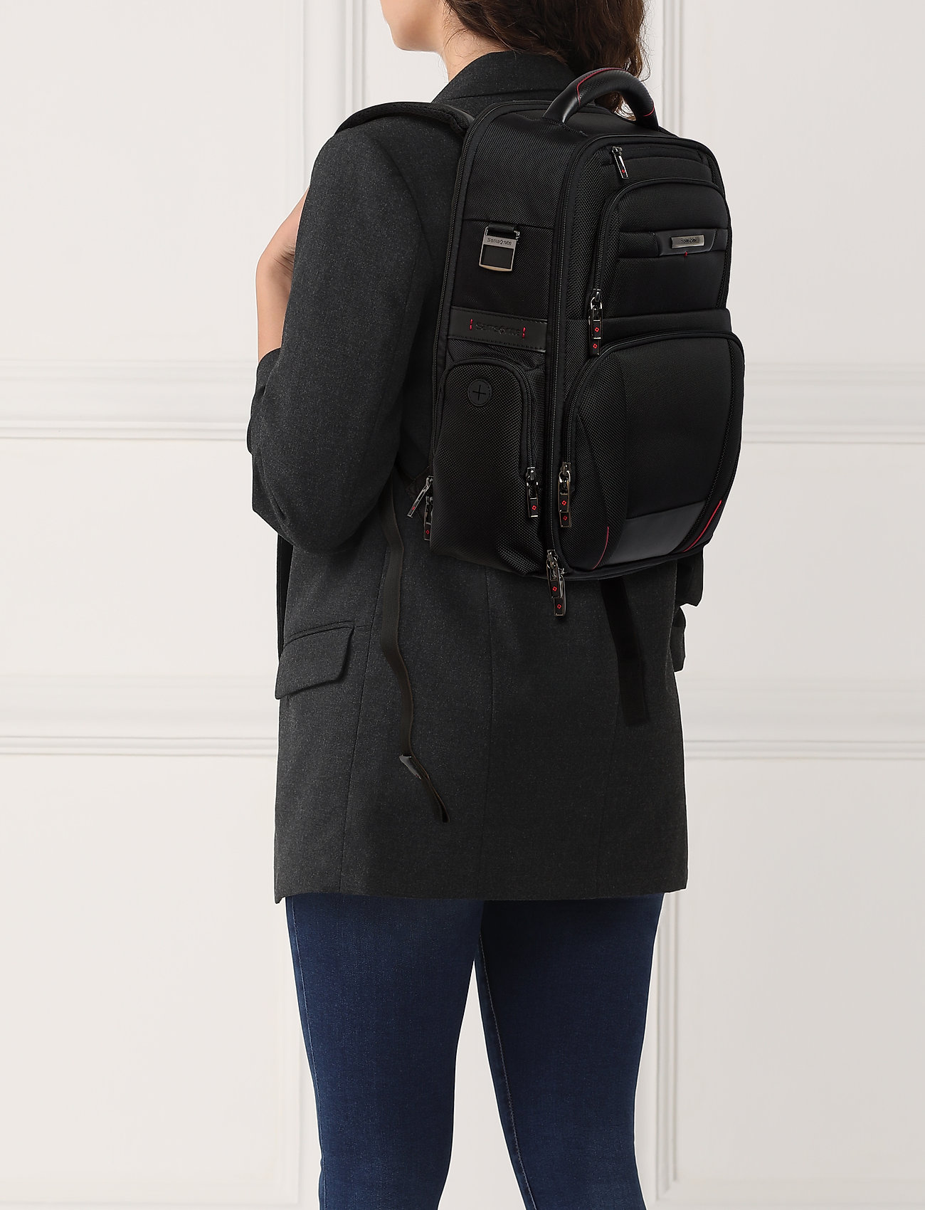 Pro Dlx Laptop Backpack 3v 15,6 (Black) (2299 kr) Samsonite